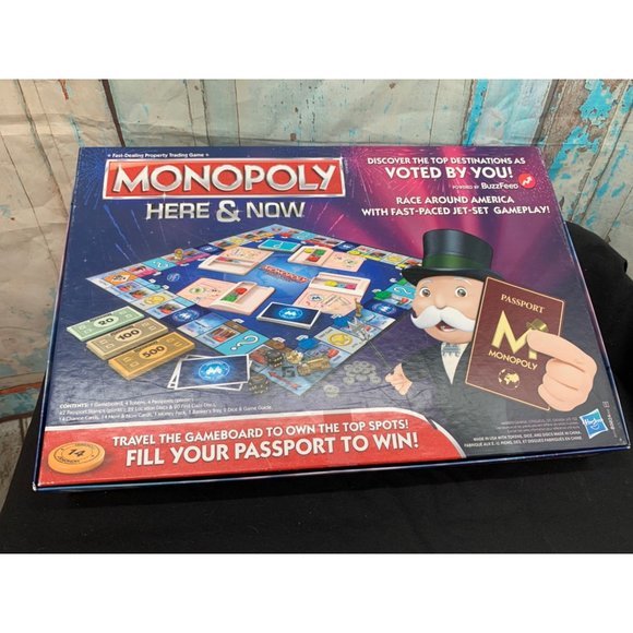 Monopoly Now and Then by Hasbro Games - Picture 3 of 8
